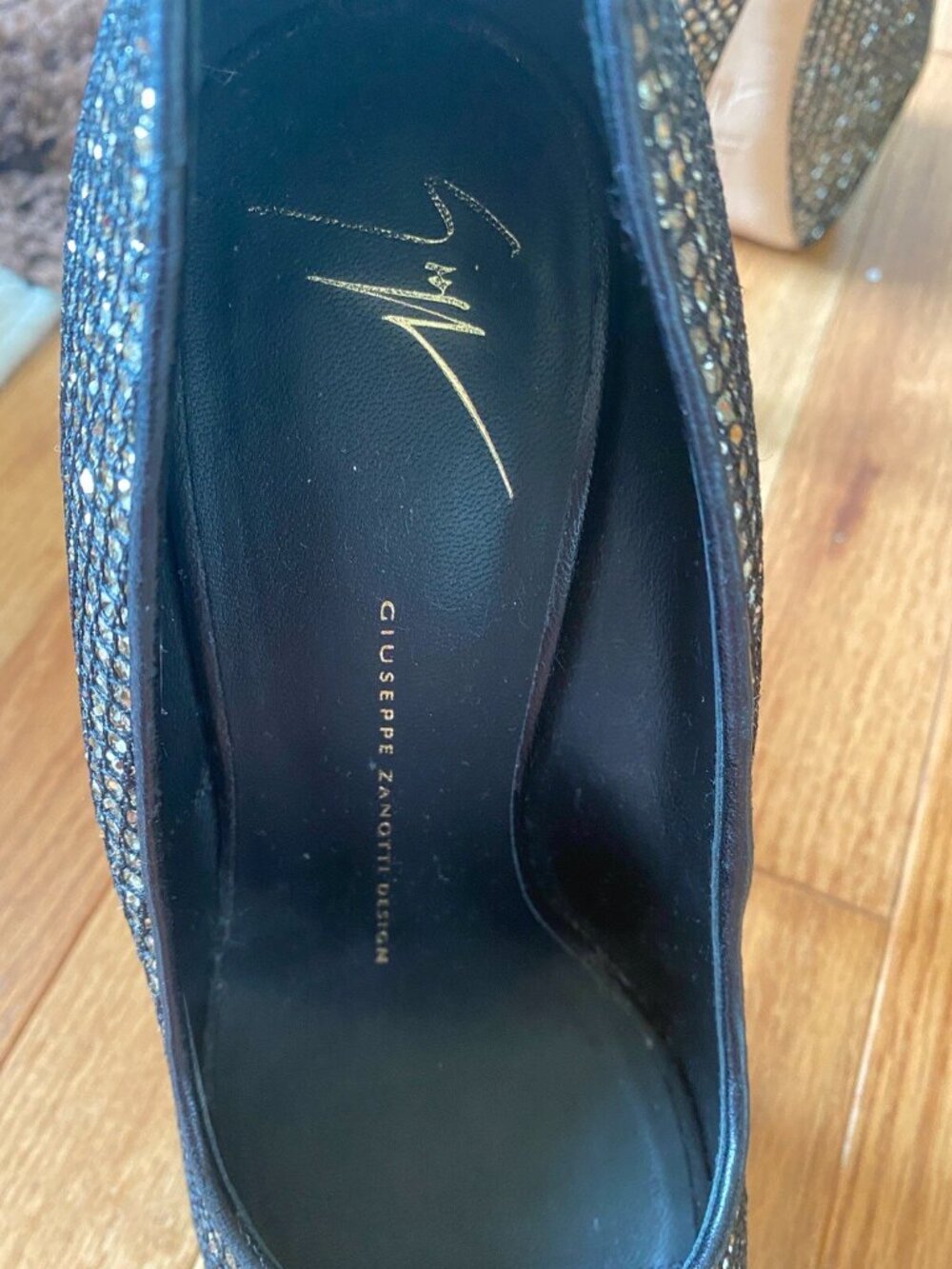 Guiseppe Zanotti Black Womens Platform Shoes - Picture 4 of 4